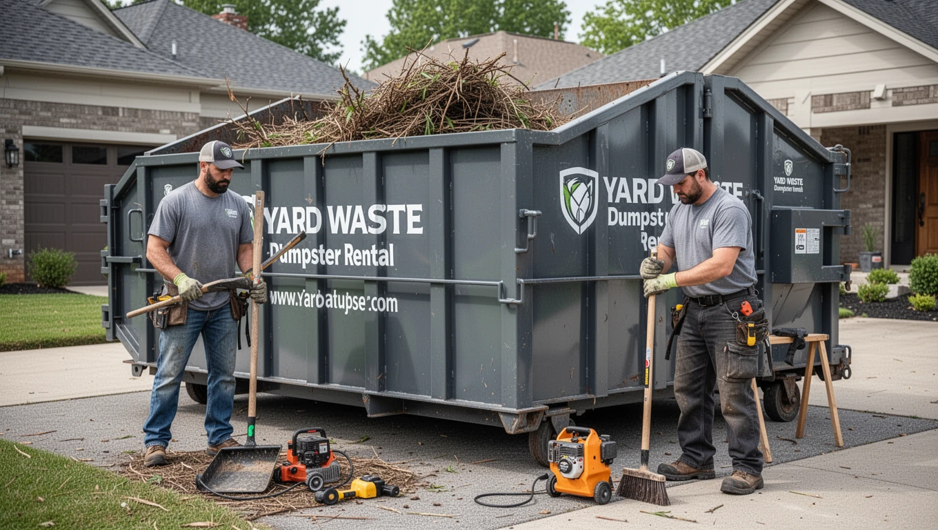 Yard Waste Dumpster Rental